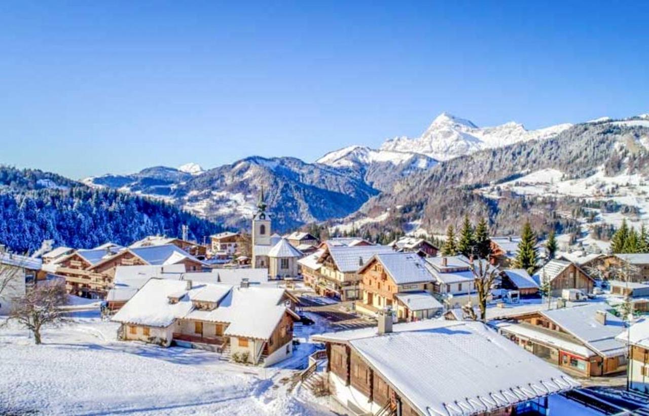 Appartement Confortable Avec Vue Sur La Montagne Notre-Dame-de-Bellecombe Exterior photo
